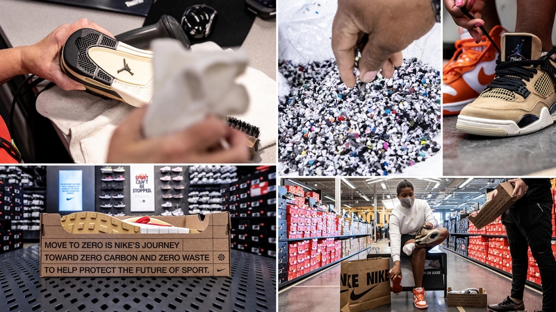 pistool Beperken ga sightseeing A Second Life for Footwear: Nike Refurbished is Nike's latest circular  consumer offering. - 2LUXURY2.COM