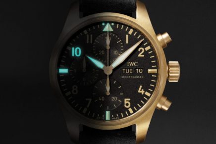 Mr. Porter’s first decade in men’s style marked with limited edition IWC Pilot Chronograph