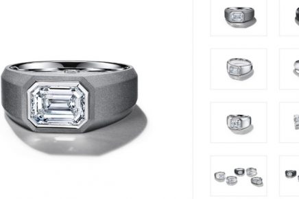 Tiffany starts a new marital tradition with Diamond Engagement Rings for Men