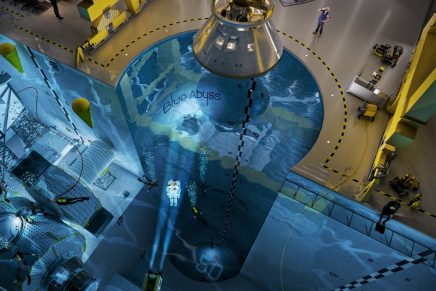 The largest and deepest indoor pool in the world will offer hyperbaric chambers, microgravity suites and more