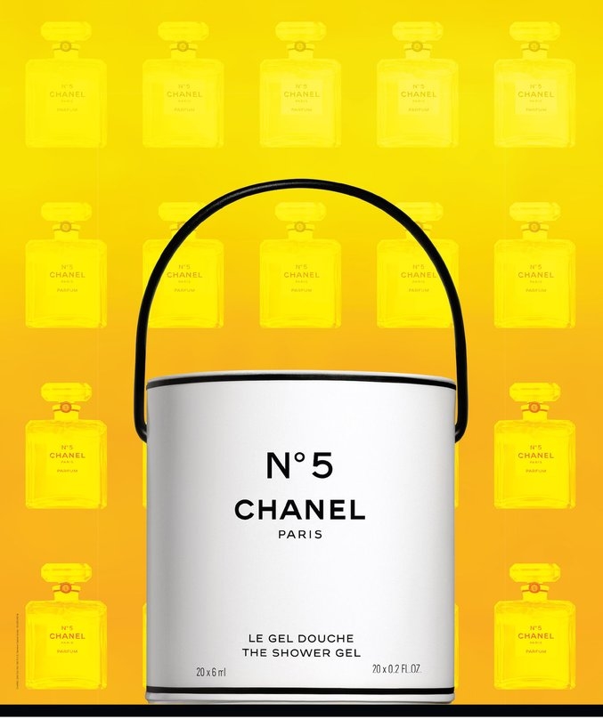 Chanel Factory 5 Shower Gel 20x6ml Tin