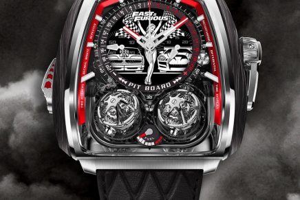 Fast & Furious film saga celebrated with a uniquely complex Jacob & Co timepiece