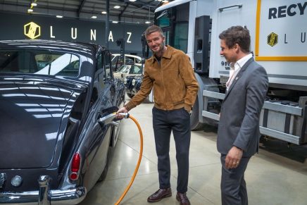 David Beckham – investor in leading electrification company for classic cars