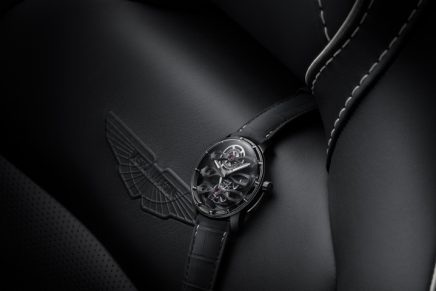 Girard-Perregaux reveals Tourbillon with Three Flying Bridges made with Aston Martin