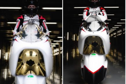 The giant air duct of this electric bike can make it the world’s fastest