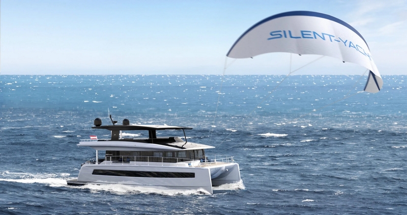 silent yachts kite
