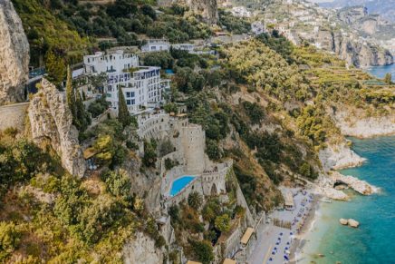 The first new luxury hotel to open on the Amalfi Coast in 15 years is a stunning cliffside property