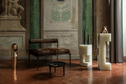 luxe minimalism: Rick Owens’ brutalist pieces of furniture at Milano Design Week