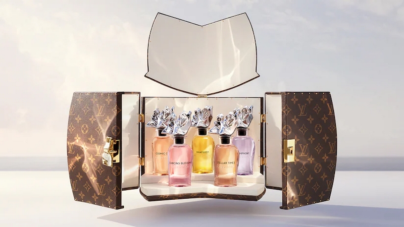 Frank Gehry and Louis Vuitton Perfumer Jacques Cavallier-Belletrud  Collaborate For The Magnificent Extraits Perfume collection