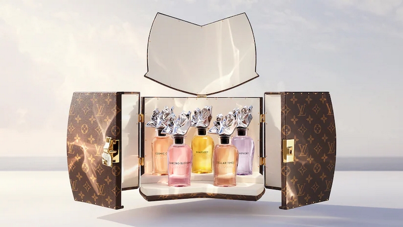 louis vuitton les-extraits: frank gehry adds a twist to the