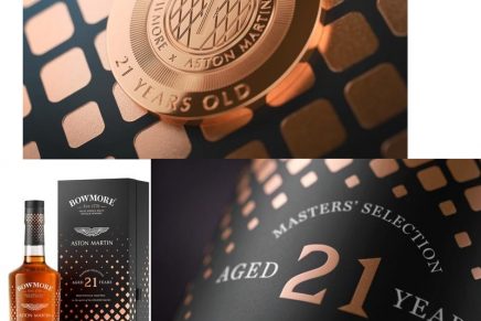 For the first time, Bowmore x Aston Martin have adopted the Golden Ratio principle to create a new whisky