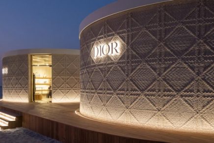 Dior’s 3D printed Eco-structure houses a unique pop-up store