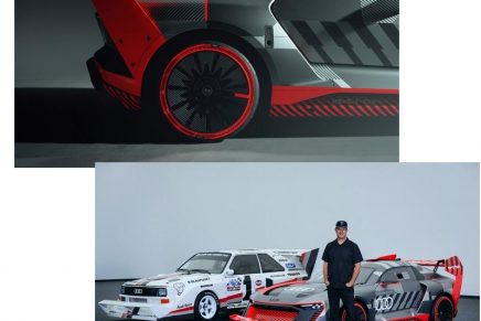 Audi designs S1 HOONITRON Gymkhana for American drift artist Ken Block