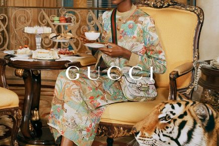 Gucci’s contemporary version of the tiger is abundant with hope