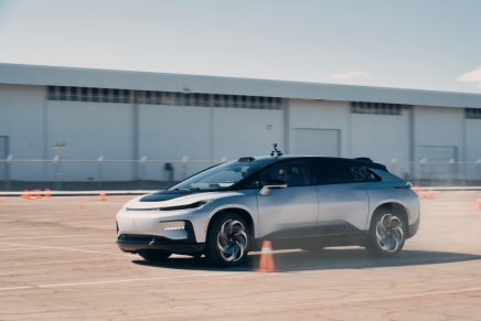 This Faraday Future iteration is the closest to FF 91 production model we’ve seen to-date