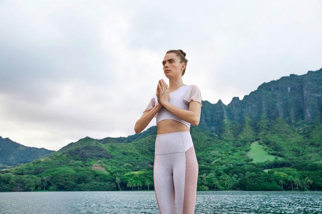 Look good and Exhale: Cara Delevingne is launching new eco-conscious yoga  apparel and low impact exhale bra 