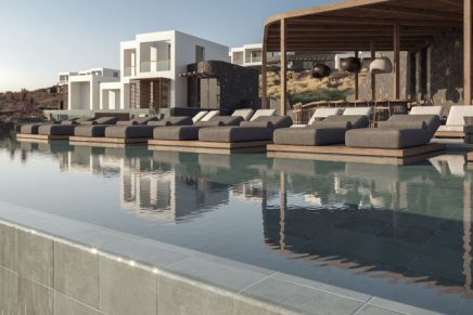 First Hyatt hotel in the Greek Islands resembles a re-imagined traditional Cycladic dwelling