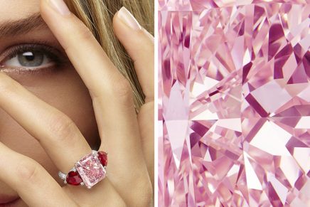 Stunning pink diamond unveiled during Paris Haute Couture Week 2022