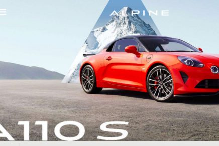 New A110 range is risper and captures what Alpine is aiming for in the motor sports arena