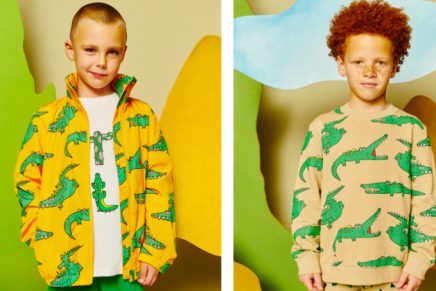 Here comes the fun, smiling crocodiles, Minnie Mouse, and zany zebras from Stella McCartney