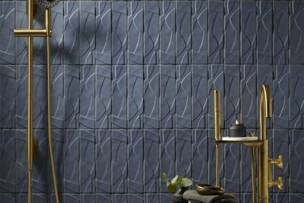recycled factory waste: Luxury brand launches tiles made from 100 percent recycled waste materials