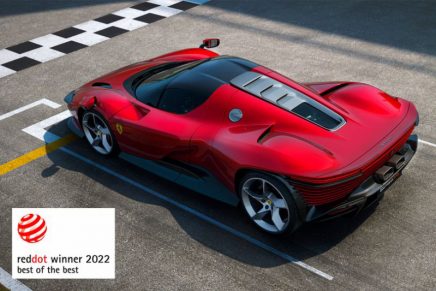 Ferrari scooped four highly prestigious prizes at the all-important Red Dot Award: Product Design Awards
