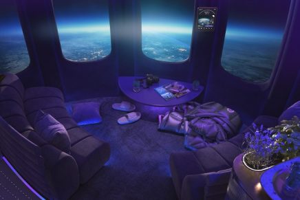 First Space Lounge features Largest-ever Panoramic Windows to Be Flown to the Edge of Space – and There’s a Bar