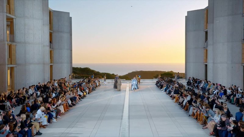 Louis Vuitton debuts 2023 cruise collection at Louis Kahn's Salk