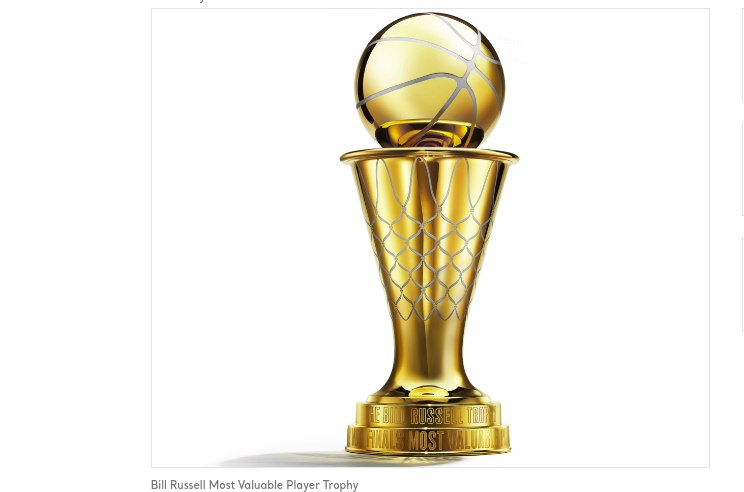 NBA x Tiffany & Co. unveiled reimagined trophies for the NBA