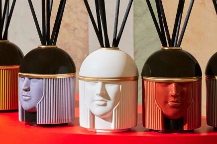 Ginori 1735 x Off-White, and Cassina reinterpret, resize and reshape perfumes and porcelain