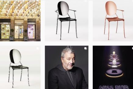 Philippe Starck offers the most refined reinvention of Dior Medallion Chair
