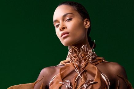 Avant-Garde Visionary Iris Van Herpen Debuts World’s First Haute Couture Vegan Dress Made from Cocoa Beans