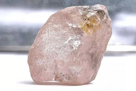 Lulo Rose, one of the largest pink diamonds in history unearthed in Angola