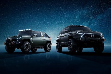 M HERO concept vehicles – the first comprehensive technical solution for luxury electric off-road in China