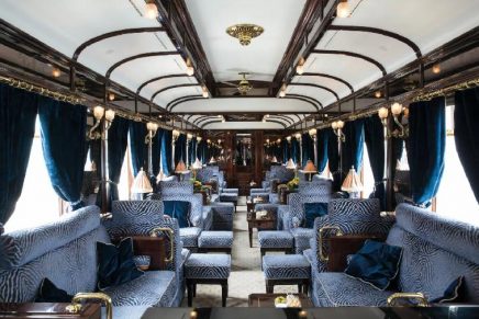Legendary Venice Simplon-Orient-Express Train Visits Europe in Winter for The Very First Time