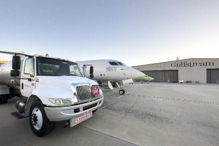 Business-jet industry’s first 100% sustainable aviation fuel flight announced by Gulfstream