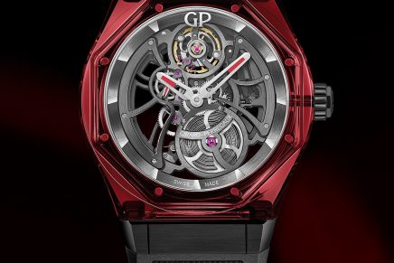 Girard Perregaux Reveals a Cutting-Edge Case with Deep and Captivating Red Colour