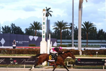Art Collector won the $3 million Pegasus World Cup presented by Baccarat
