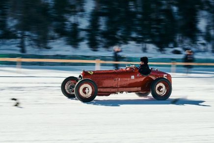 ICE St Moritz Brings The Most Splendid Classic Cars In The Unique Setting Of The Frozen Lake