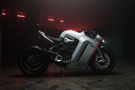 This Stunning Custom Fabrication Is Built From A Stock SR/S Premium Electric Motorcycle