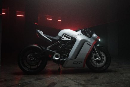 This Stunning Custom Fabrication Is Built From A Stock SR/S Premium Electric Motorcycle