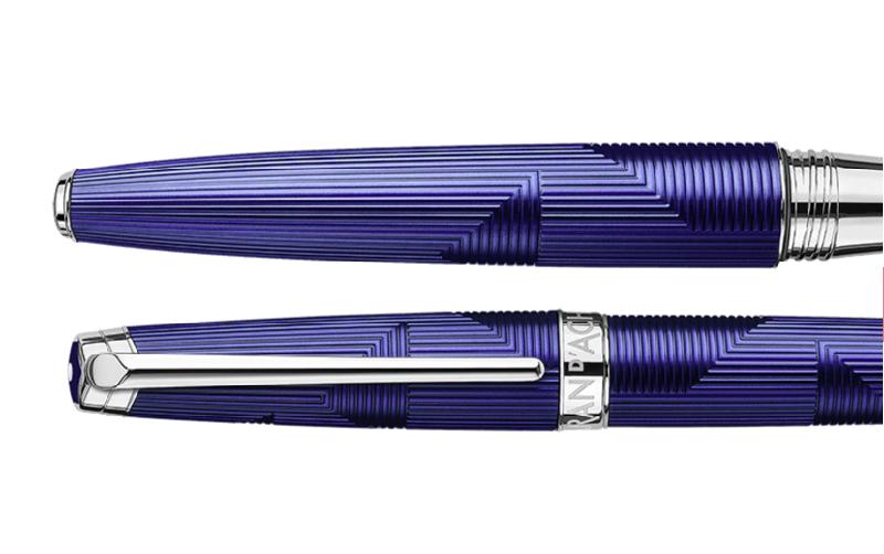 Caran D'Ache Léman Tintenroller Bleu Marin – Feine Mine (F), 141 Mm, 38 G, Schweizer Qualität