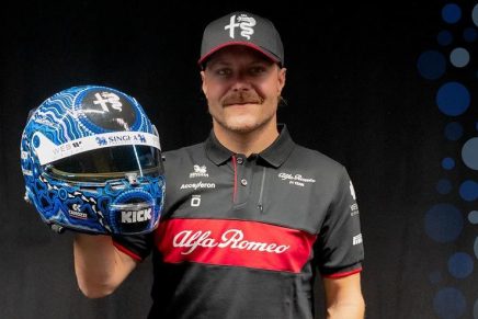 Alfa Romeo F1 Team KICK driver, Valtteri Bottas Is Expressing Himself Through Two New Special Helmets