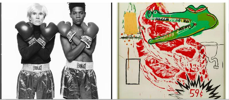 Fondation Louis Vuitton explores Basquiat and Warhol's creative