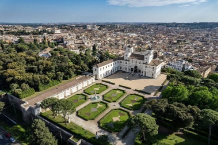 Fendi Restores Grandeur To Villa Medici With Refurbished Historic Reception Rooms