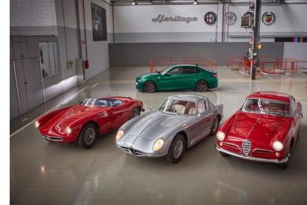Alfa Romeo Commemorates Three Important Milestones At The 41st 1000 Miglia