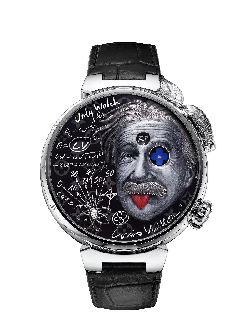The Mischievous Marvel: Louis Vuitton Tambour Einstein Automata Only Watch  2023 
