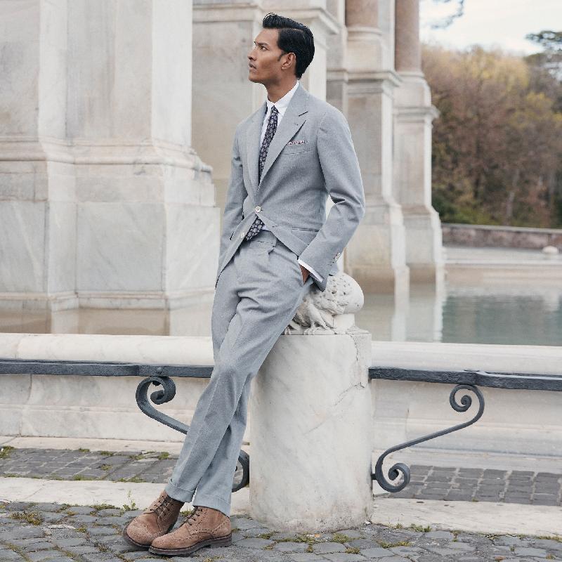 Brunello Cucinelli Suit: Sartoria Solomeo Fall-Winter 2023