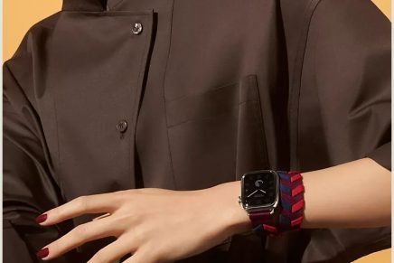 Hermès Launches First-Ever Knitted Band For Apple Watch