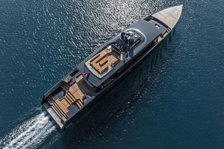 The Yacht That’s So Fancy, It Folds Out Like a Transformer
